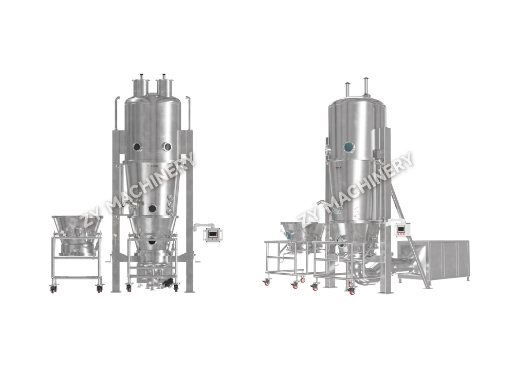 Granulador y máquina de recubrimiento de lecho fluido multifuncional DLP