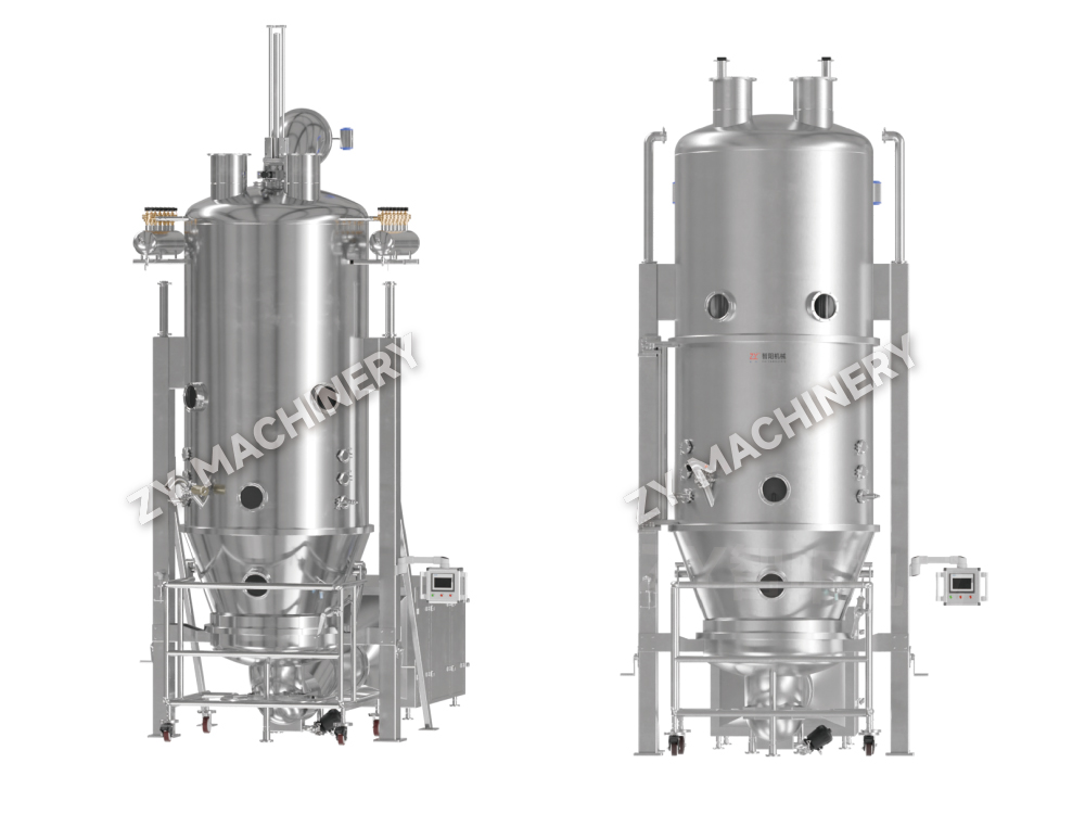 Máquina de granulación y secado de lecho fluido FL-B (granulador de un solo paso)
