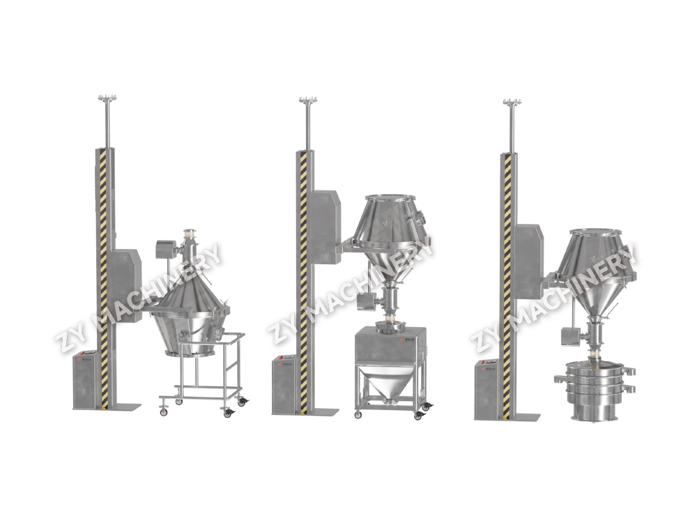 Granulador de elevación y transferencia de tolvas NTFZ