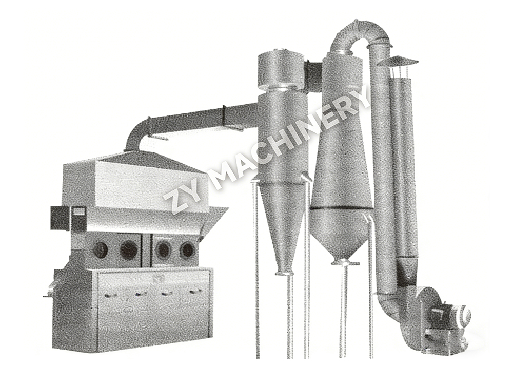 Secador de lecho fluidizado horizontal XF