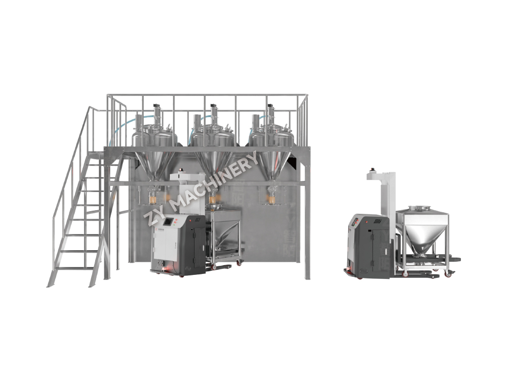 Estación de pesaje y alimentación LCP